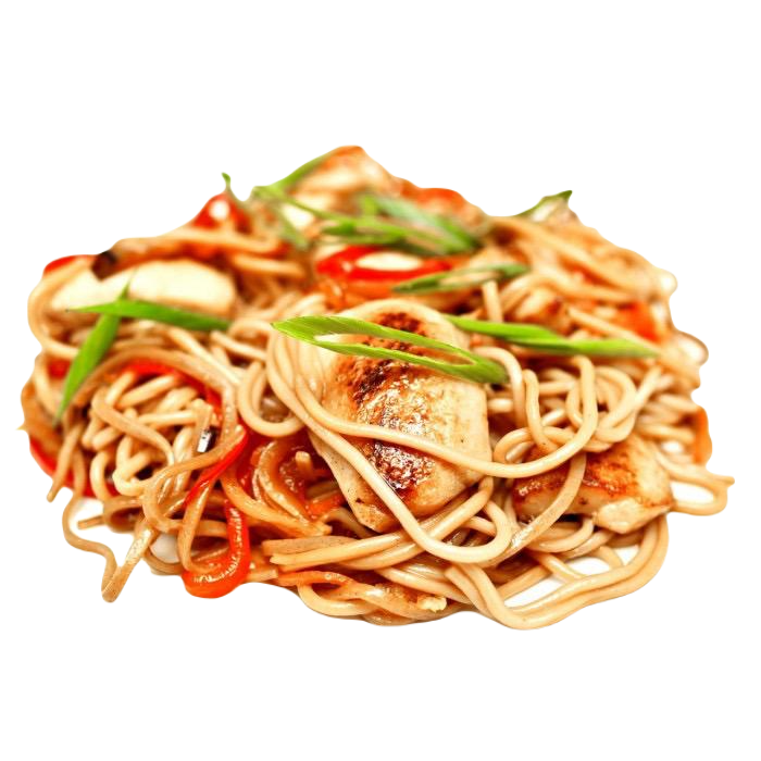 Удон с курицей